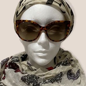 Alexander McQueen Tortoiseshell Sunglasses